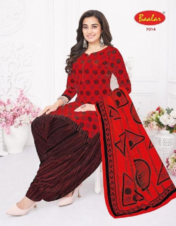 Baalar Crystal Patiyala Vol-7 – Dress Matarial